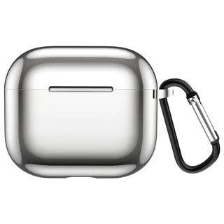 Чохол TOTO Electroplate PC Cover Case AirPods 3 для Apple AirPods 3 Silver