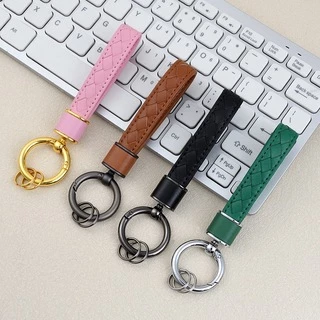 Шкіряний брелок-ремінець для ключів і телефону для Apple Pink