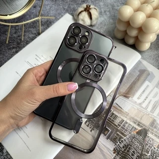 Чохол прозорий силікон Dream ultra MagSafe для iPhone 13 Pro Purple