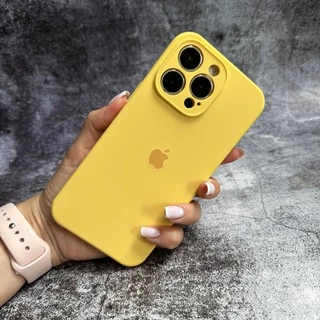 Чохол Silicone Case FULL 360 для iPhone 12 Yellow