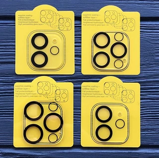 Захисне скло на камеру Clear Glass для iPhone 13 Pro, iPhone 13 Pro Max Yellow