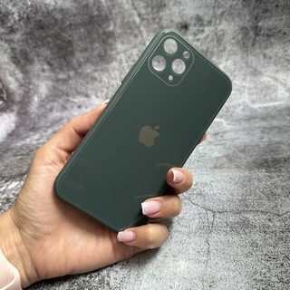 Чохол скляний Full 360 для iPhone 11 Pro Pine Green