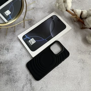 Протиударний силіконовий чохол з MagSafe Fantastic для iPhone 15 Pro Black