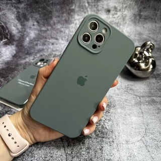 Чохол Silicone Case FULL 360 для iPhone 12 Pro Pine Green