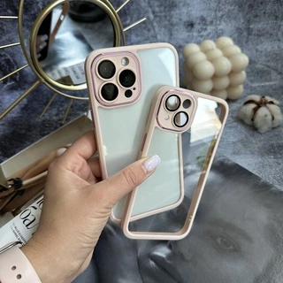 Чохол притиударний прозорий Avengare armour для iPhone 13 Pro Pink