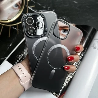 Чохол матовий з магнітом Gradient with MagSafe для iPhone 13 Pro Max Dark Grey