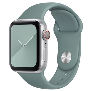 Силіконовий ремінець Watch Silicone для Apple Watch 38|40|41|42 (10 series) mm Turquoise