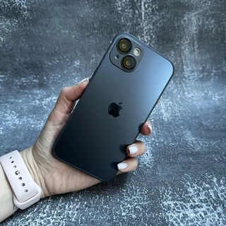Чохол скляний матовий з захистом камери Matte AG-Glass для iPhone 12 Pro Max Dark Grey