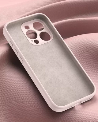 Силіконовий чохол з MagSafe та підставкою для iPhone 13 Pro Pink Sand