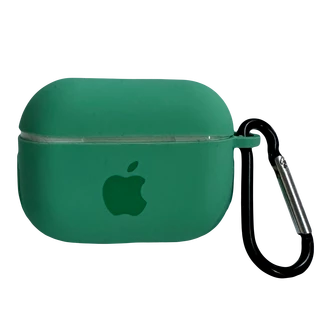 Чохол силіконовий Silicone Case з Logo для Apple AirPods Pro Mint