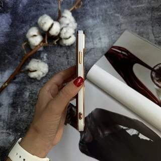 Чохол глянцевий силікон з Magsafe для iPhone 12 White