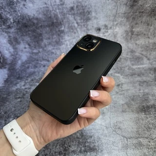 Чохол з гнучкого скла liquid glass для iPhone 13 Black