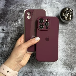 Чохол Silicone Case FULL 360 для iPhone 12 Pro Maroon