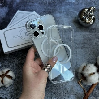 Прозорий чохол Clear Case MagSafe для iPhone 14 Прозорий