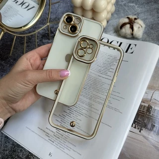 Чохол прозорий силікон Colored boards Case LUX для iPhone 15 White
