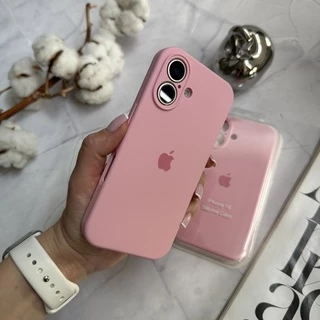 Чохол Silicone Case FULL 360 для iPhone 16 Pink