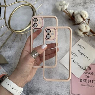 Чохол притиударний прозорий Avengare armour для iPhone 11 Pink