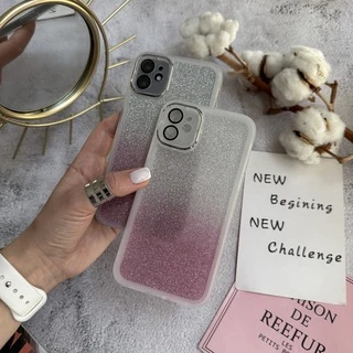 Чохол протиударний з блискітками Bling для iPhone 11 White