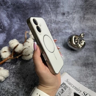 Матовий чохол MagSafe мінімалістичний дизайн захист і стиль Lume Case для iPhone 16 White