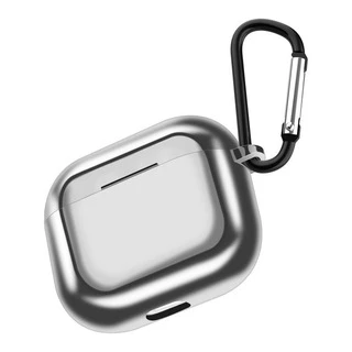 Чохол TOTO Electroplate PC Cover Case для Apple AirPods Pro Silver