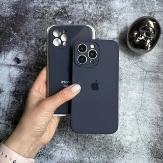 Чохол Silicone Case FULL 360 для iPhone 14 Pro Navy blue