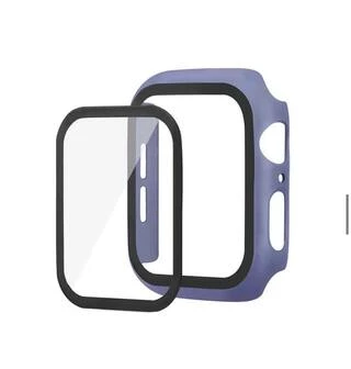 Чохол прозорий Colored board matte для Apple Watch 40 mm / SE 40mm Lavender gray