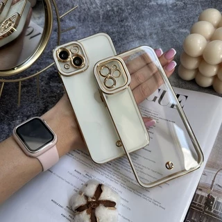 Чохол прозорий силікон Colored boards Case LUX для iPhone 13 Pro Max White