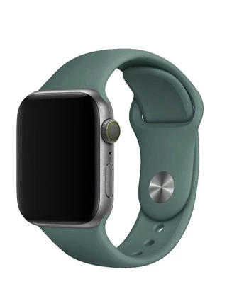 Силіконовий ремінець Watch Silicone для Apple Watch 42|44|45|46|49mm Pine Green