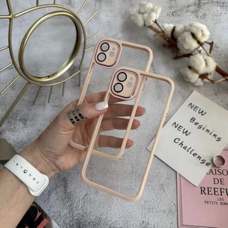 Чохол притиударний прозорий Avengare armour для iPhone 11 Pink