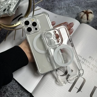 Чохол протиударний з кутами і Magsafe для iPhone 12 Pro Прозорий