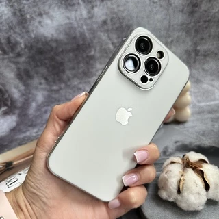 Чохол силіконовий матовий Matte Lux для iPhone 12 Pro Max White