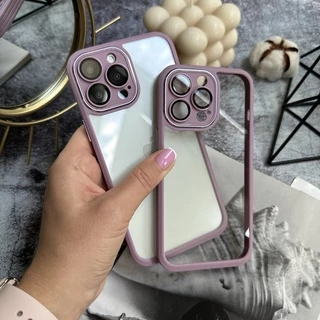 Чохол притиударний прозорий Avengare armour для iPhone 13 Pro Lavender