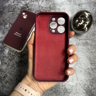 Чохол Silicone Case FULL 360 для iPhone 14 Pro Maroon