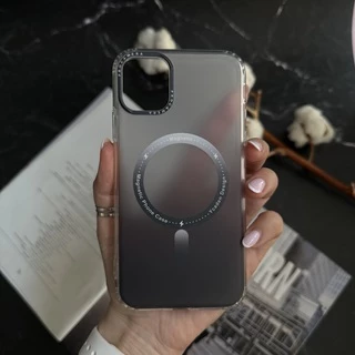 Чохол матовий з магнітом Gradient with MagSafe для iPhone 11 Dark Grey