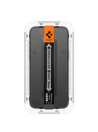 Захисне скло Spigen EZ FIT Privacy (1 шт), Антишпигун для iPhone 15 Pro Black