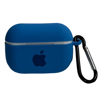 Чохол силіконовий Silicone Case з Logo для Apple AirPods Pro Royal blue