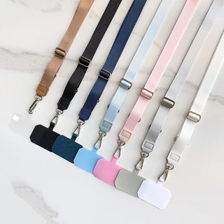 Універсальний шнурок для телефона через плече з карабіном Upex Black