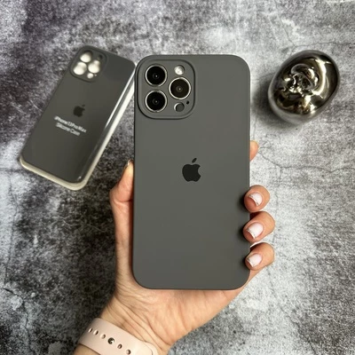 Чохол Silicone Case FULL 360 для iPhone 12 Pro Dark Grey