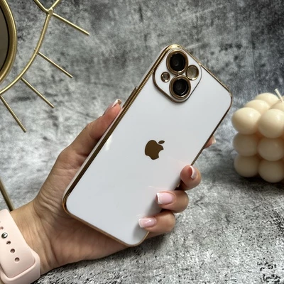 Чохол глянцевий силікон Full Glossiness Case для iPhone 13 Pro Max White