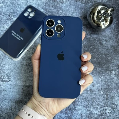 Чохол Silicone Case FULL 360 для iPhone 12 Pro Max Royal blue