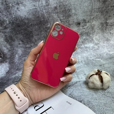 Чохол глянцевий силікон Full Glossiness Case для iPhone 11 Shiny pink